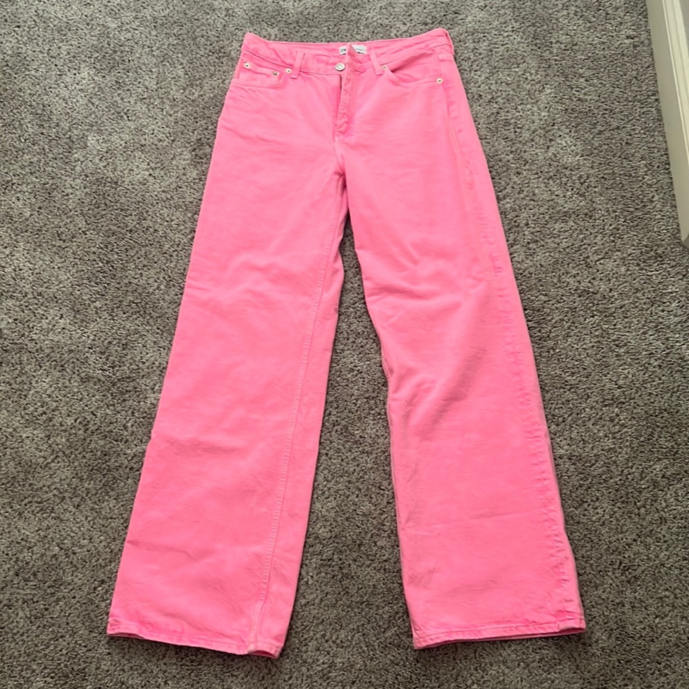 PINK ZARA JEANS